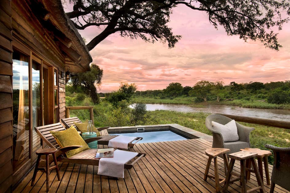 Luxury safari lodge